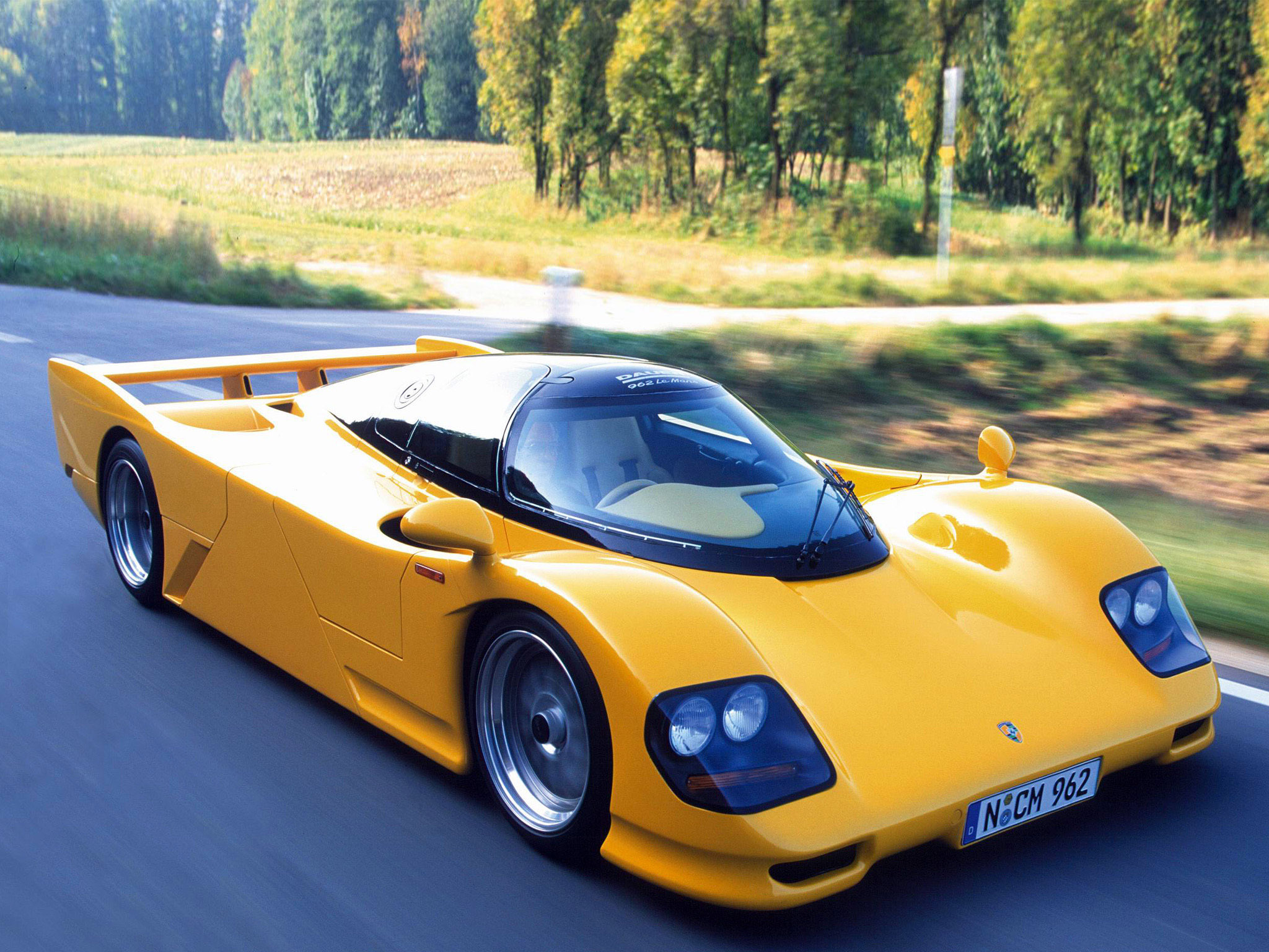 Named for the Porsche 962 it’s based on, the 962 was one of Porsche's most successful race cars of all time. And although the Dauer 962 won’t be winning the 24 Hours of LeMans like its older brother, it is street legal. 