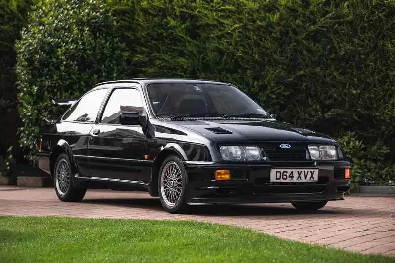 This small but high powered Ford is one of the most sought after vehicles the company has ever produced. That's because only 500 were ever made, with the car’s DNA designed for the 1987 World Touring Car Championship.