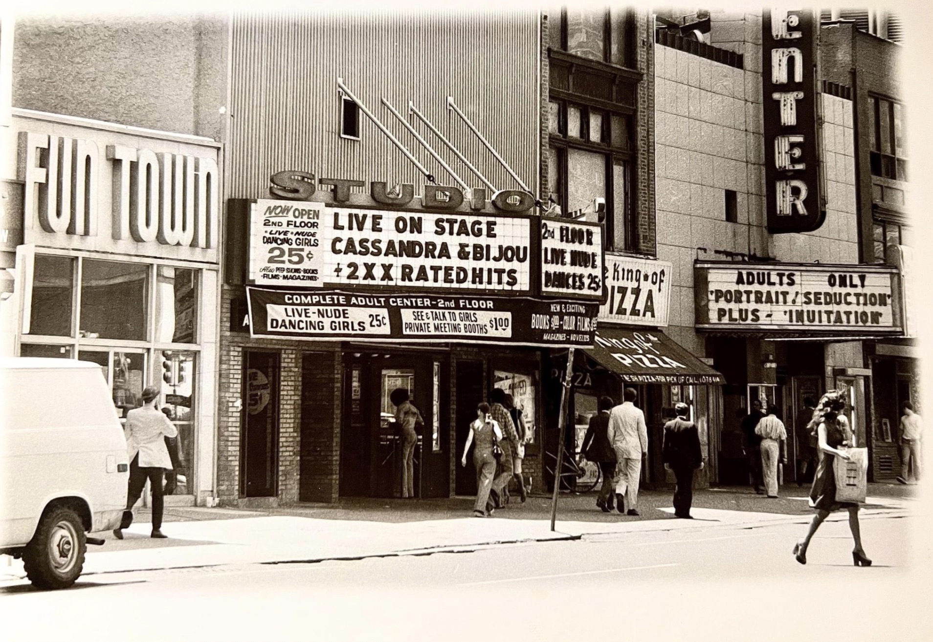 In Philadelphia, PA, 1977.