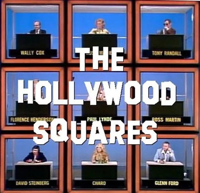 trophy - Wally Cox The Tony Randall Hollywood Florence Henderso Paul Lynde Ross Martin Squares David Steinberg Chard Glenn Ford