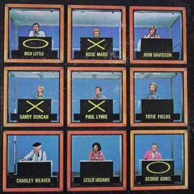 hollywood squares zoom - X Rich Little Rose Marie John Davidson X Sandy Duncan Paul Lynde Totie Fields Charley Weaver Leslie Uggams George Gobel