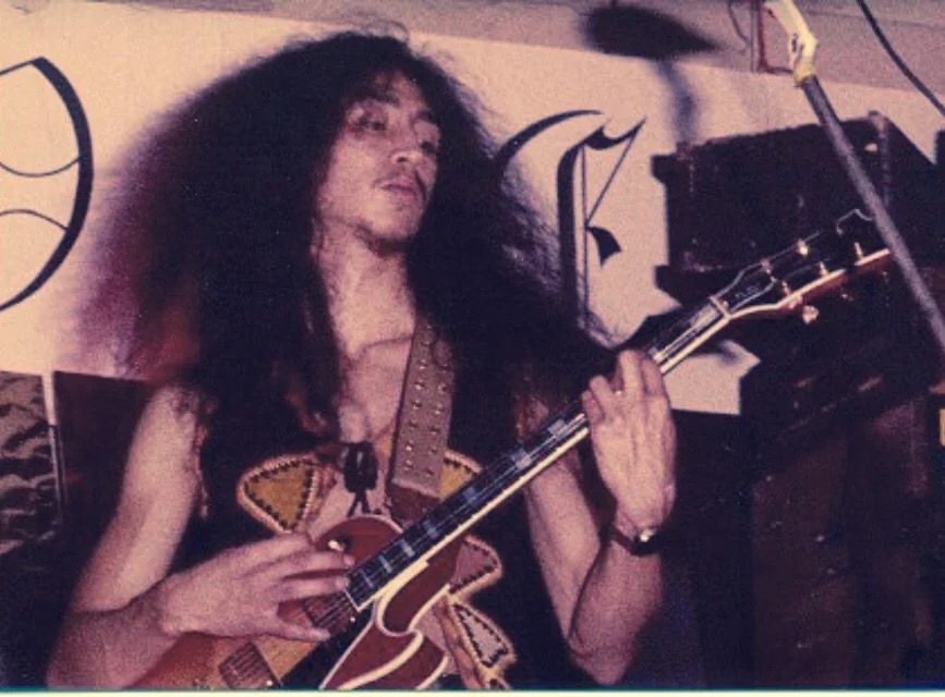 Playing Guitar in a Rock Band 