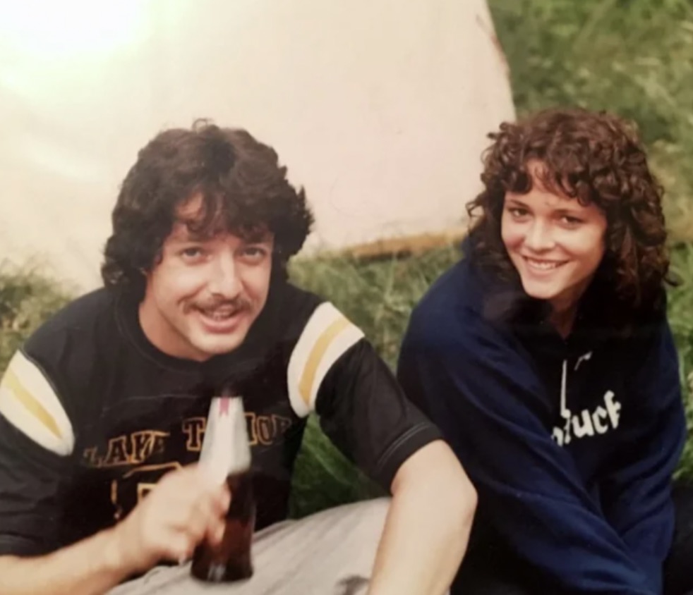 “My Mother and Father” “On a camping trip in Maine,” late 1970s. 