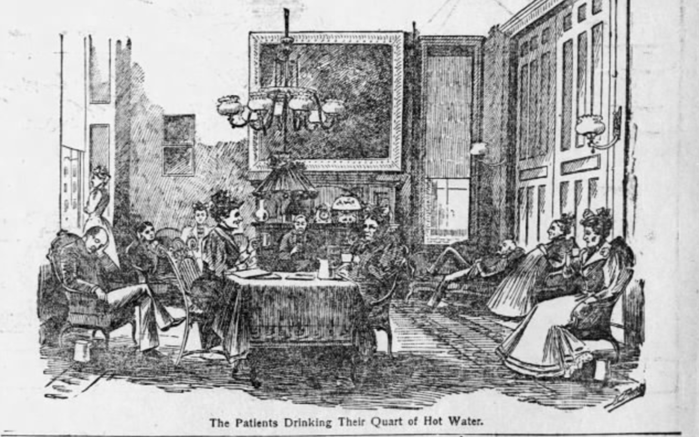 It was part of the first fad diet