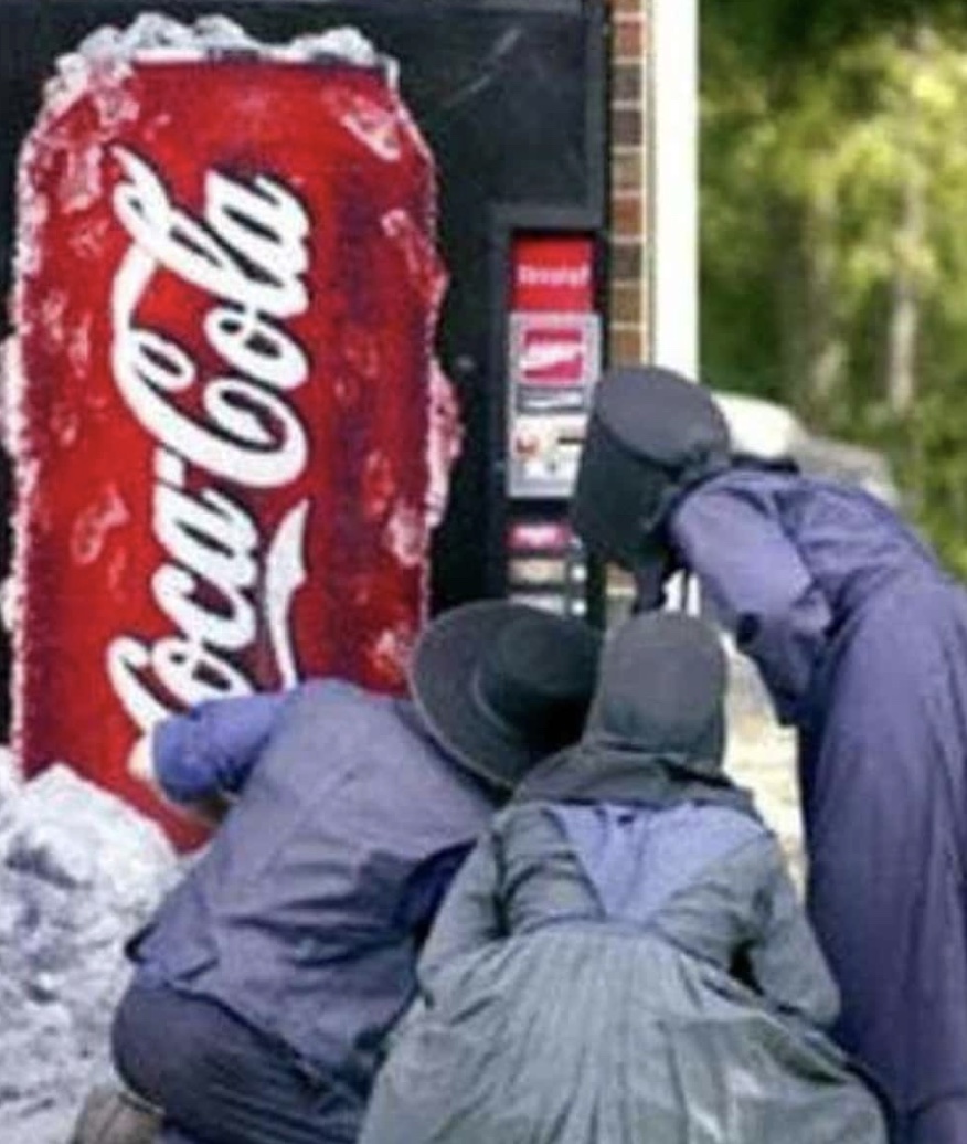 21 Out-Of-Place Amish People