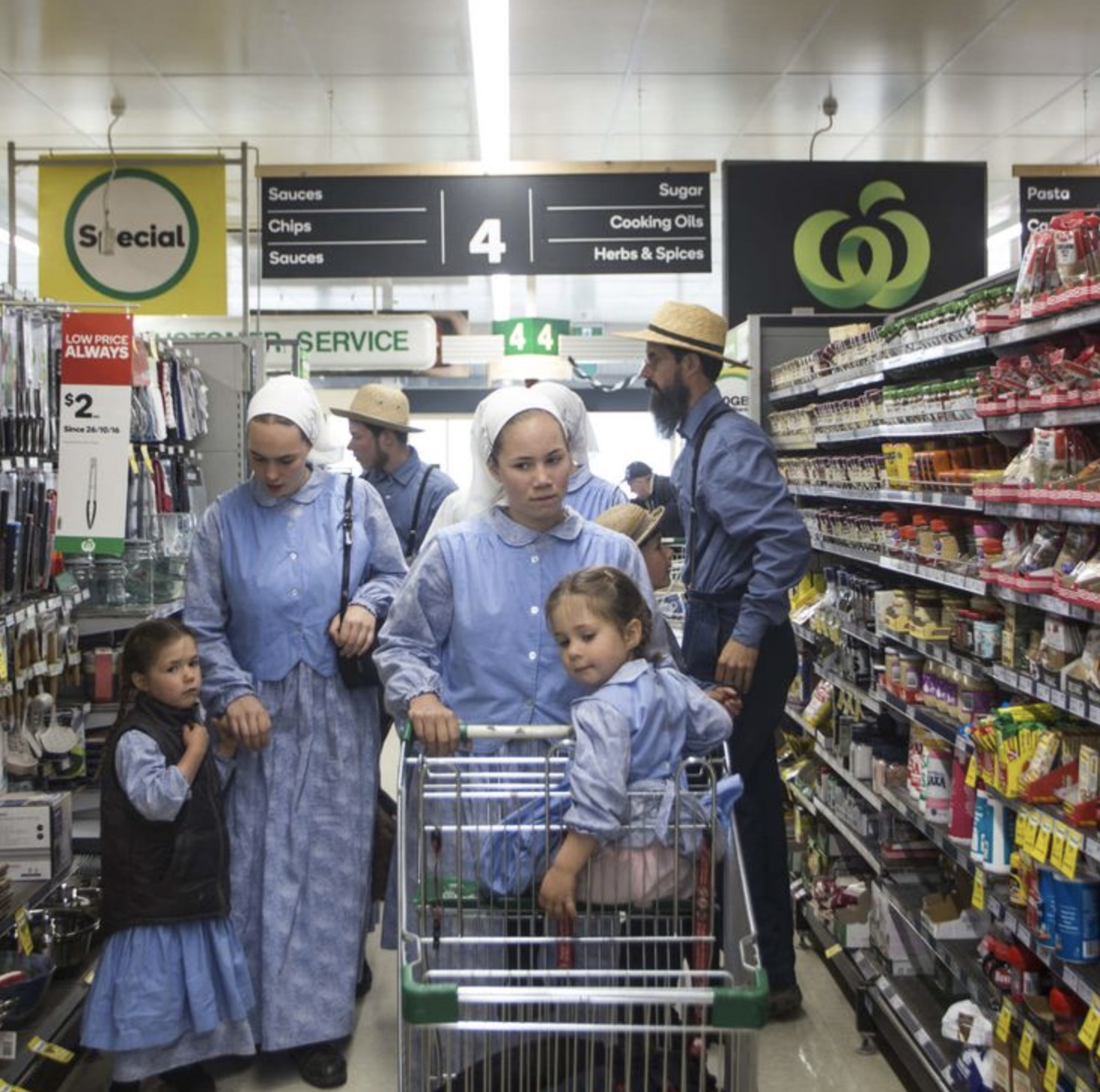 21 Out-Of-Place Amish People