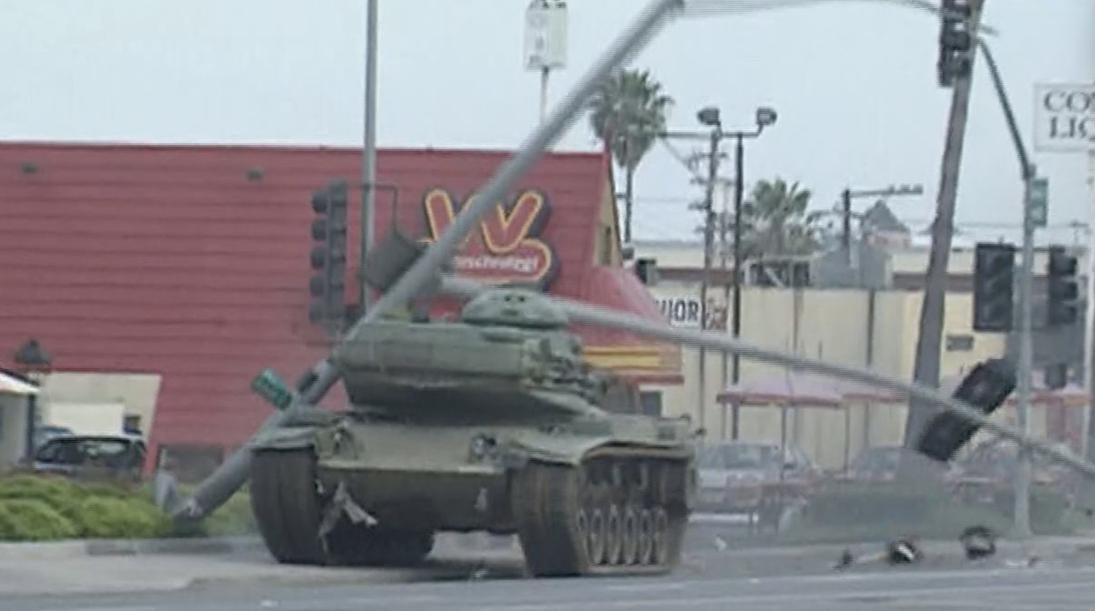 Real Life: San Diego Tank Rampage
