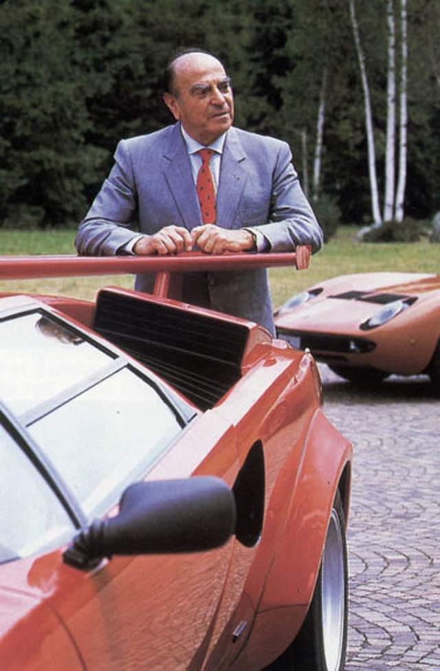 Italian Automotive Designer Nuccio Bertone 