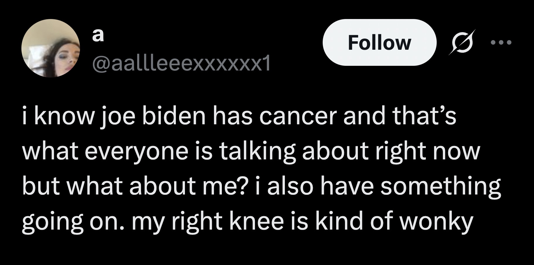 Arguably more pressing