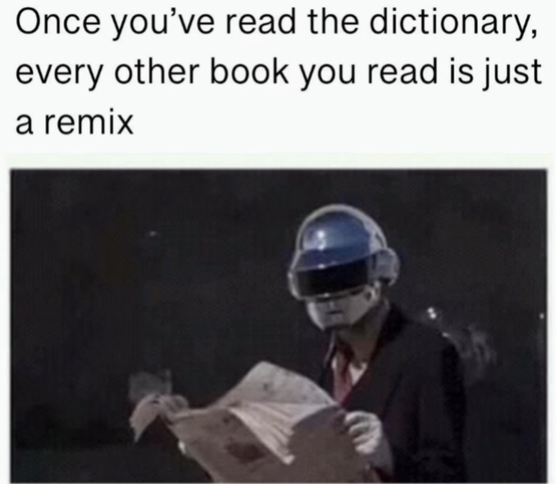 Finished the dictionary, now I only read sequels 