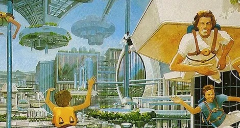 “A Space Colony” 