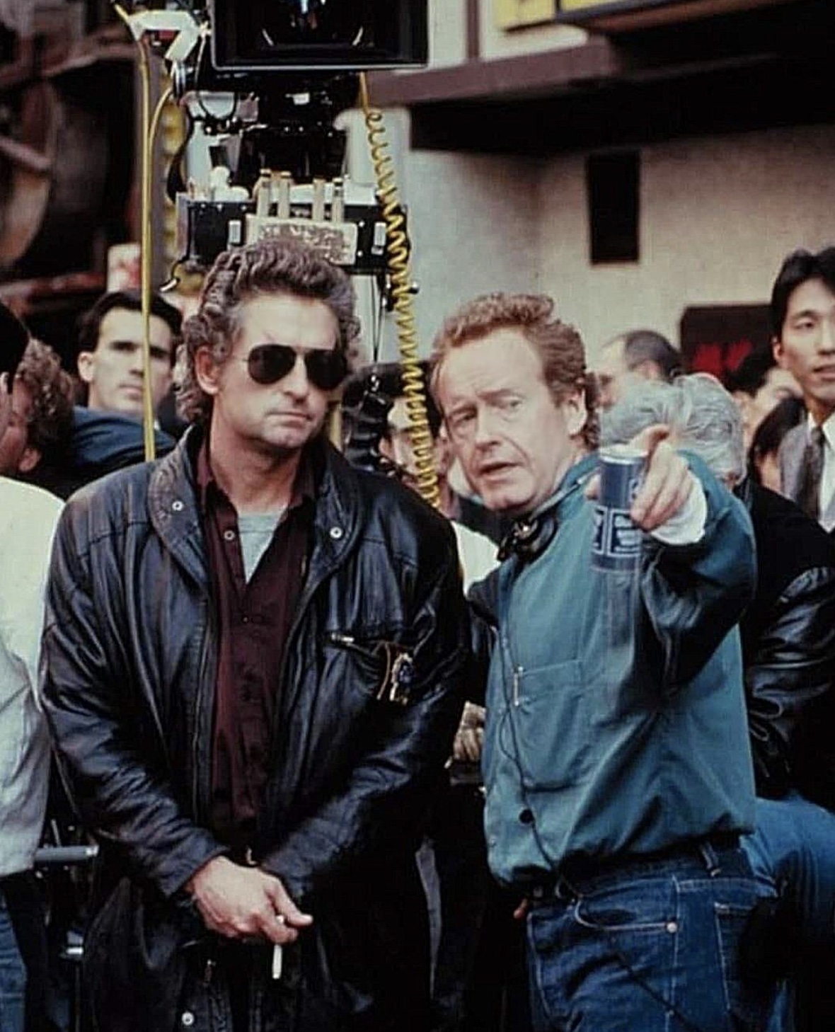 22 Behind-the-Scene Pics of Classic '80s Crime Flicks