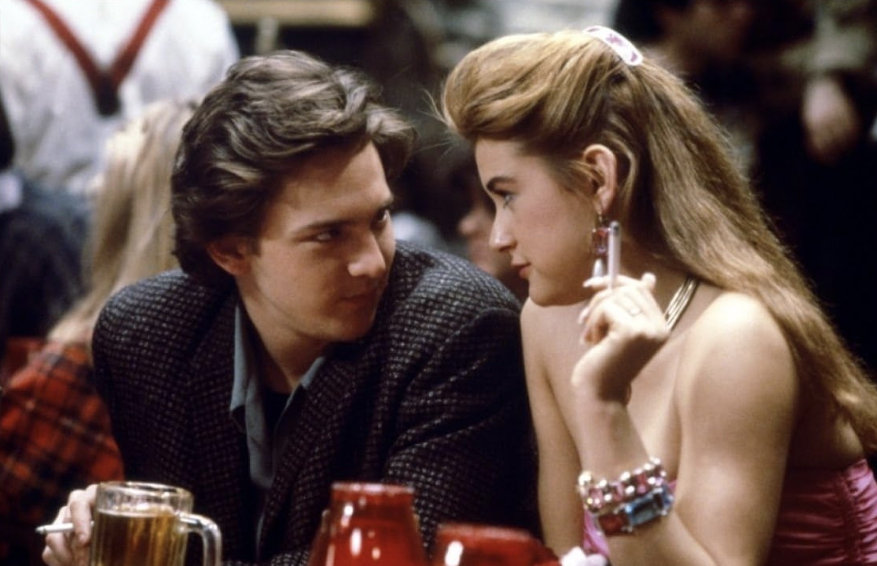 Demi Moore and Andrew McCarthy