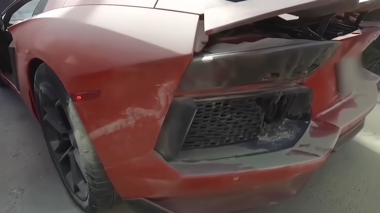 Aventador Burned Continued 
