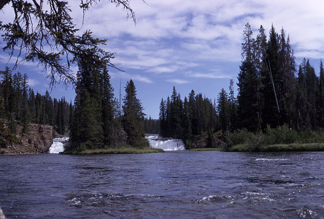 Bechler Falls and Bechler River