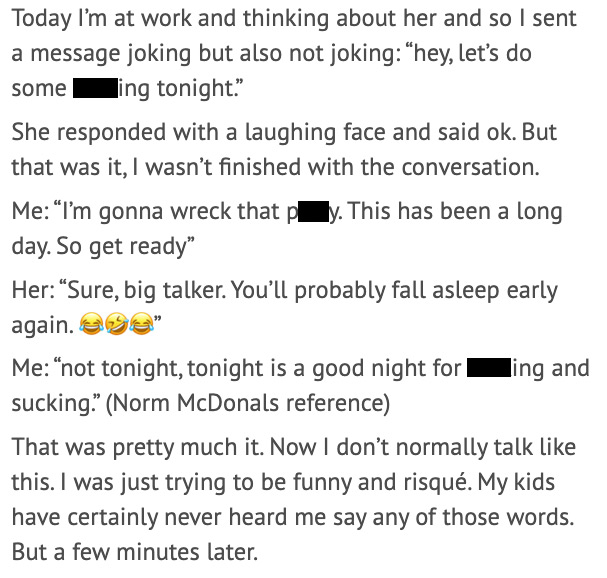 'Dad of the Year' Accidentally Sends Dirty Texts to the Whole Family: 'I’m gonna wreck that..'