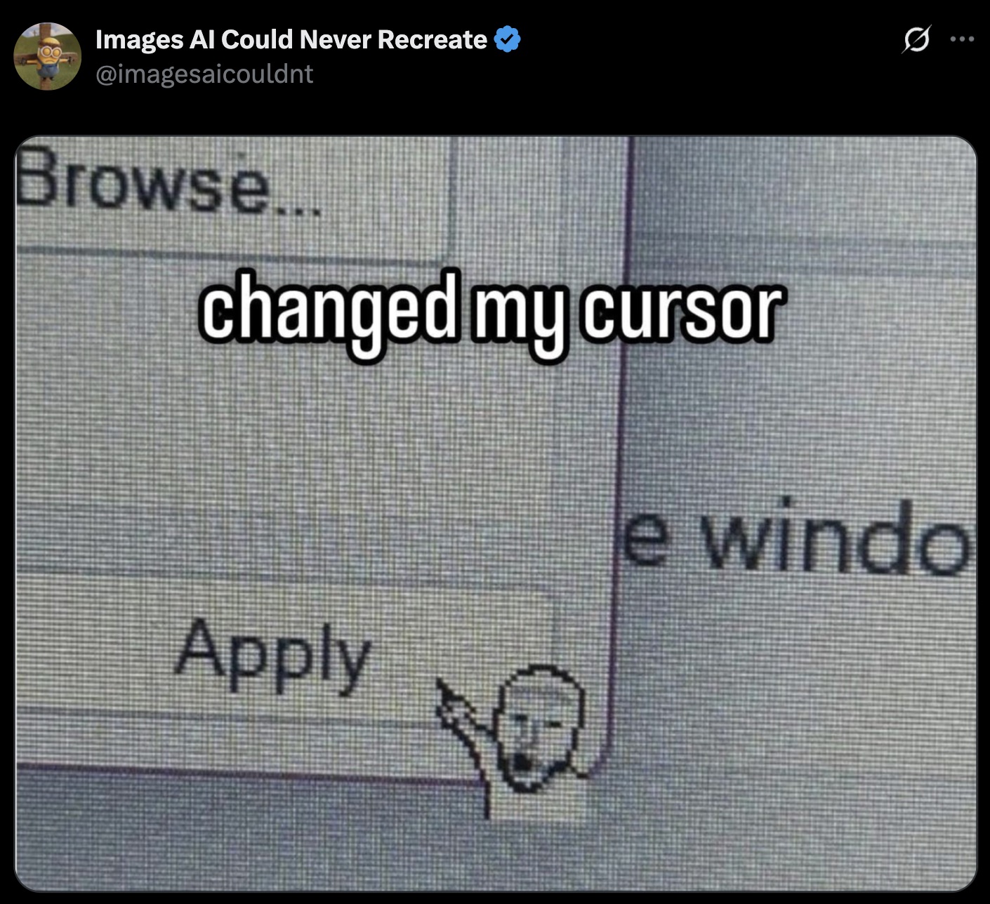 Memes have made it into the hardware