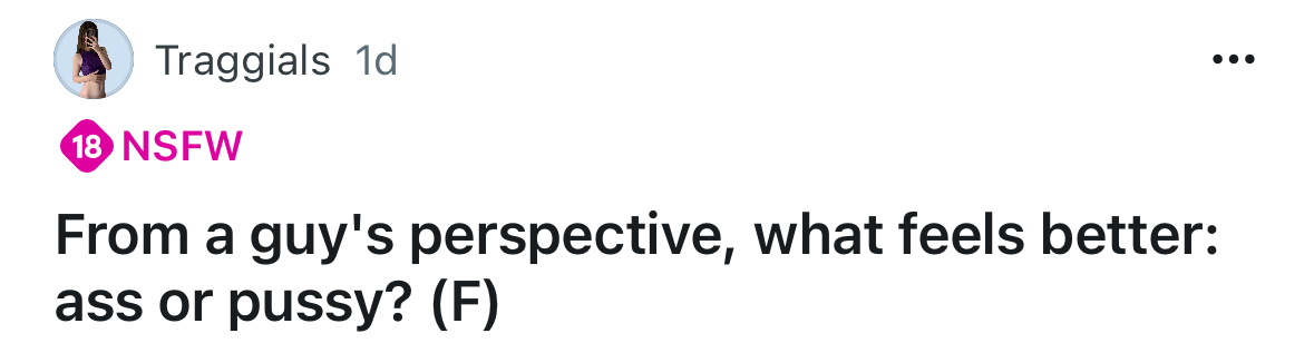 20 Filthy Reddit Threads That Will Make You Beg for More