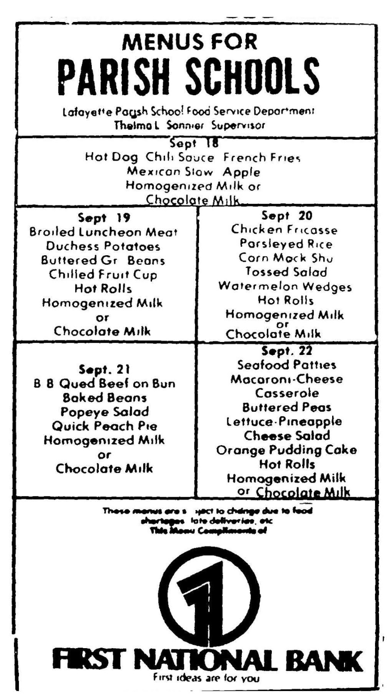 15 1970’s School Lunches Of The Damned
