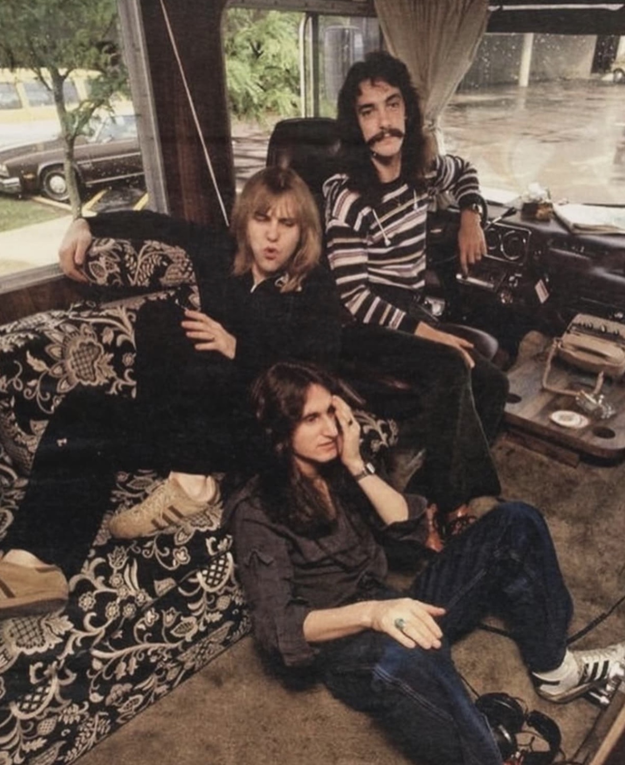 19 1970s Photos Inside Life On A Rock Band Tour Bus