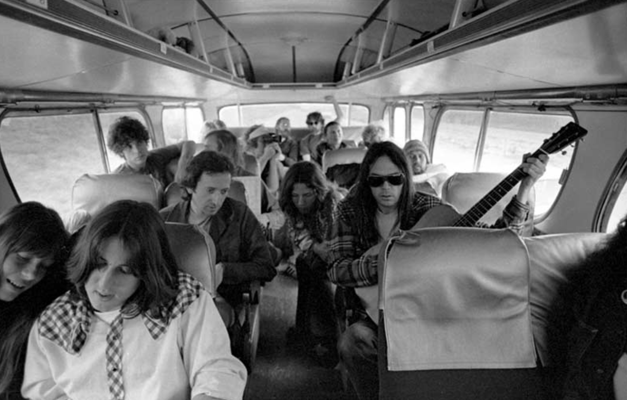 19 1970s Photos Inside Life On A Rock Band Tour Bus