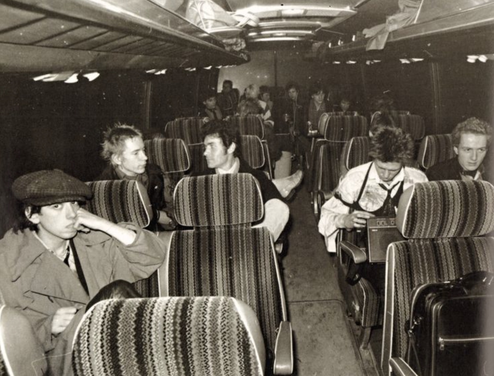19 1970s Photos Inside Life On A Rock Band Tour Bus