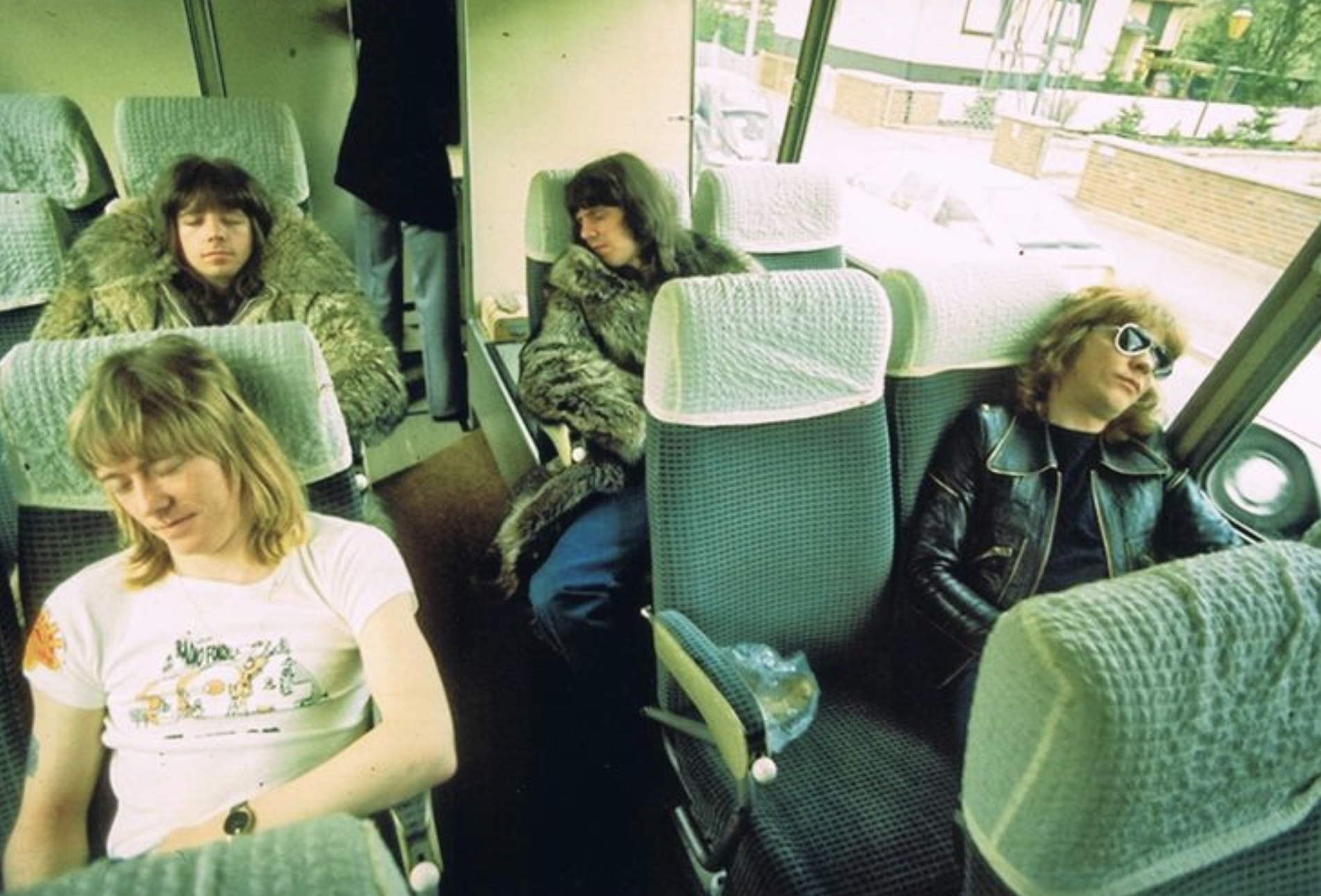 19 1970s Photos Inside Life On A Rock Band Tour Bus