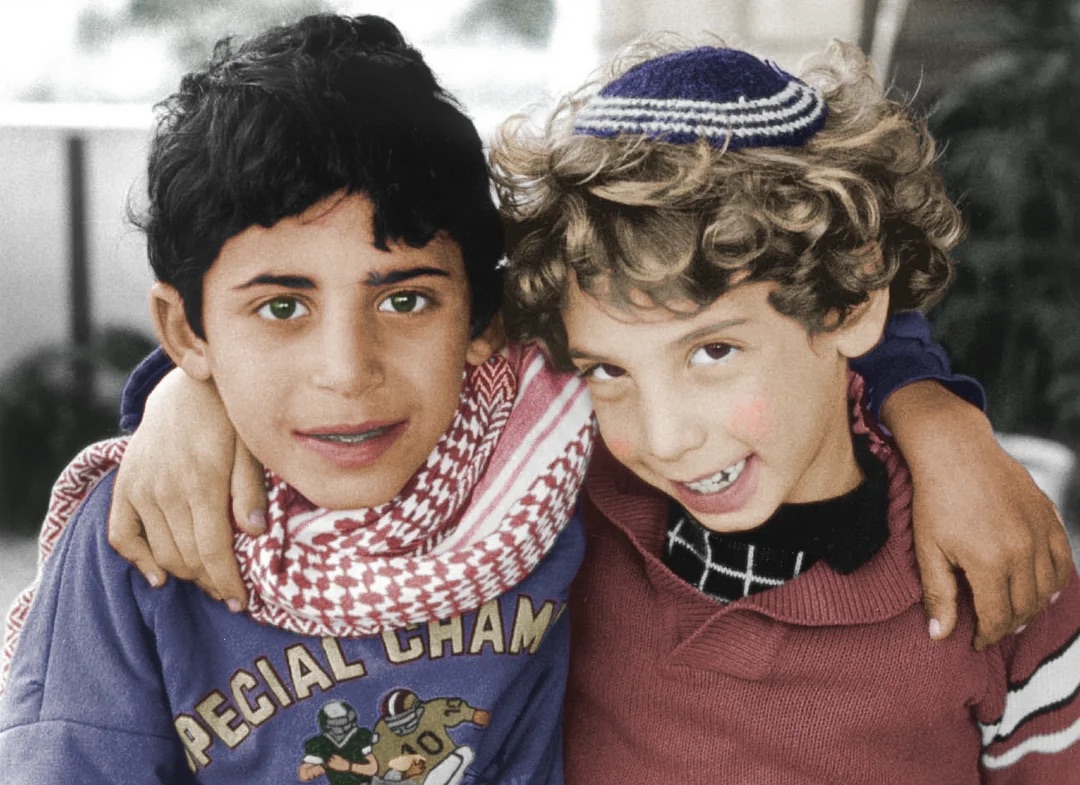 Palestinian and Israeli Boys 