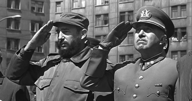 Castro and Pinochet 