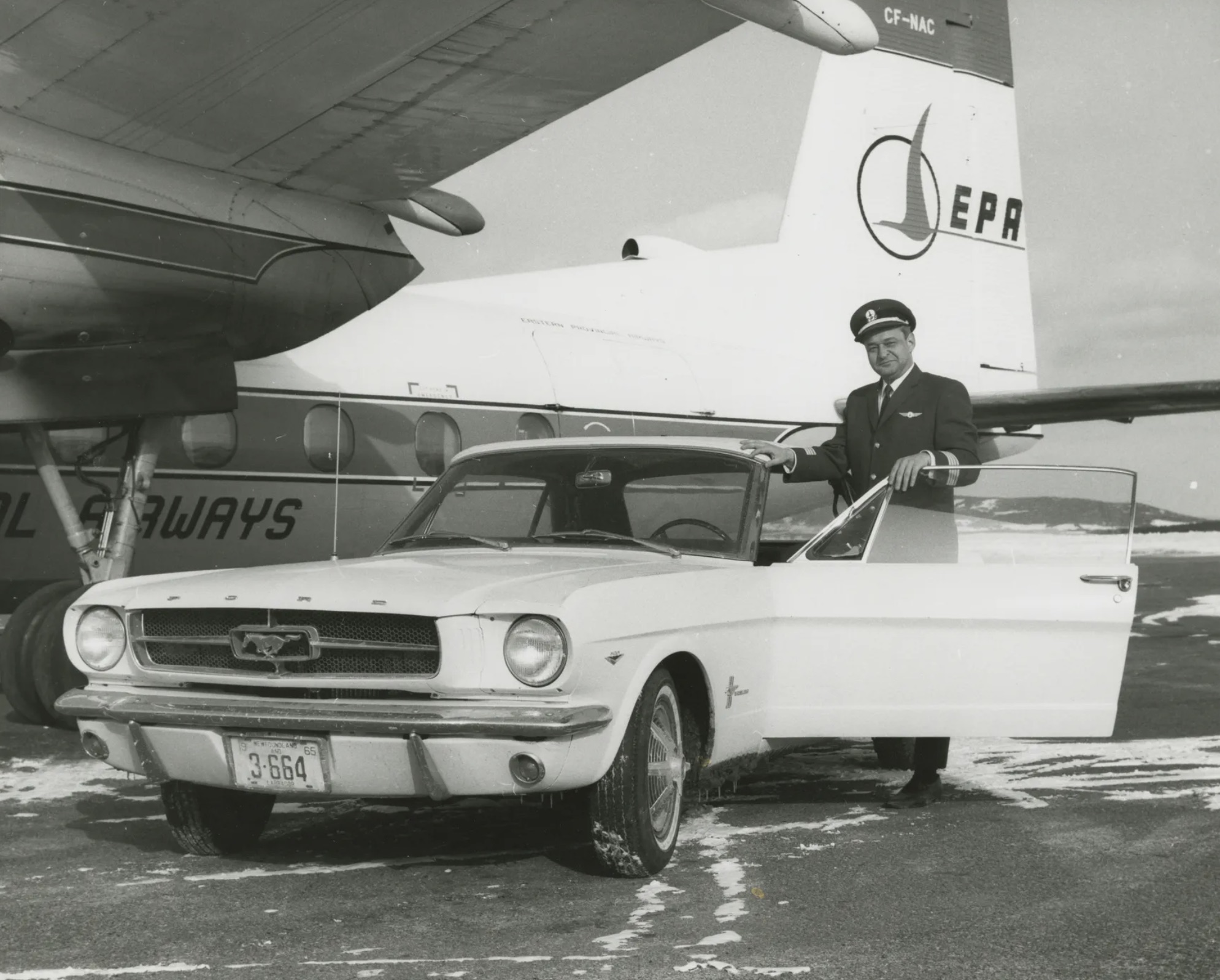 Tirst Ford Mustang ever built, now at the Henry Ford museum