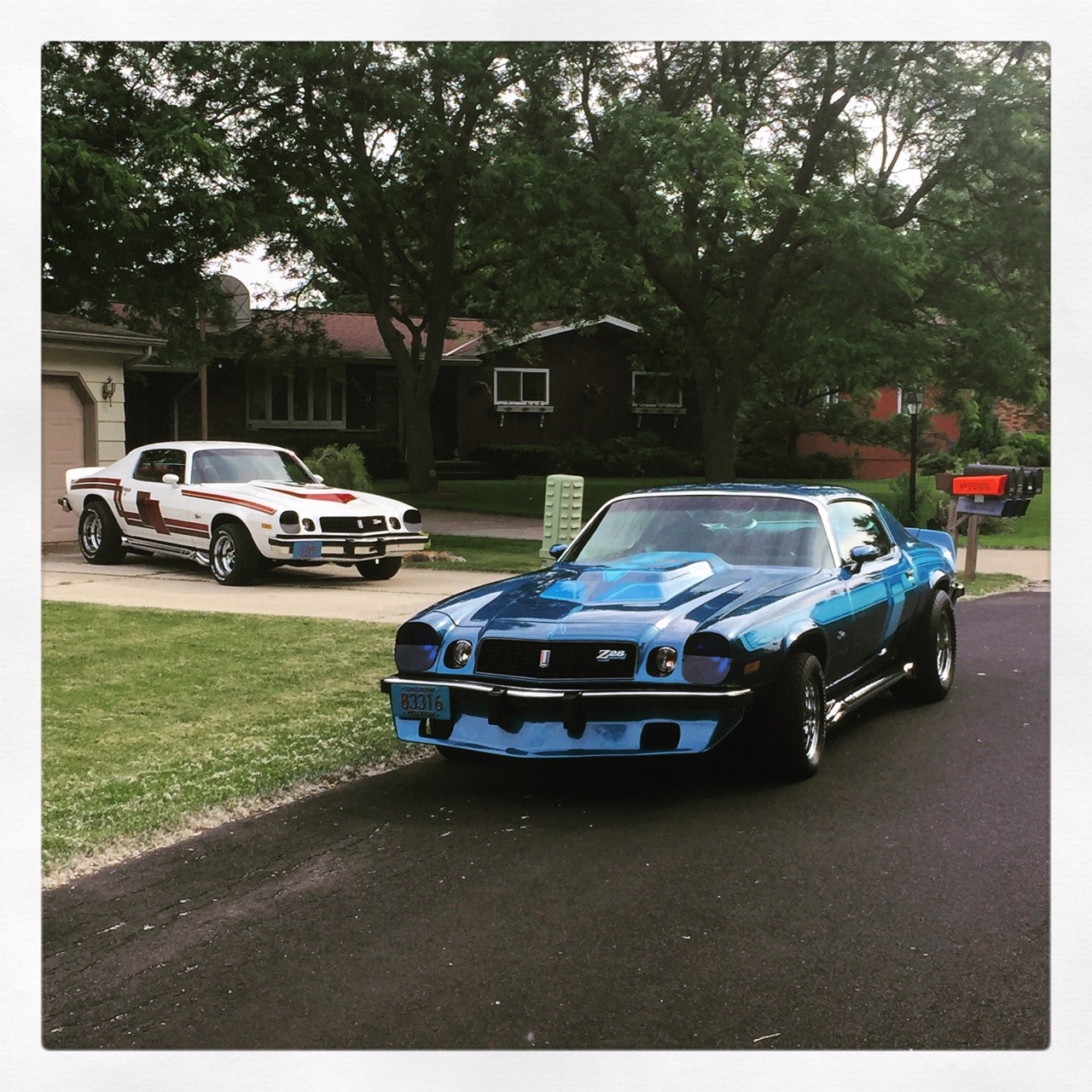 Camaro Z28s. 