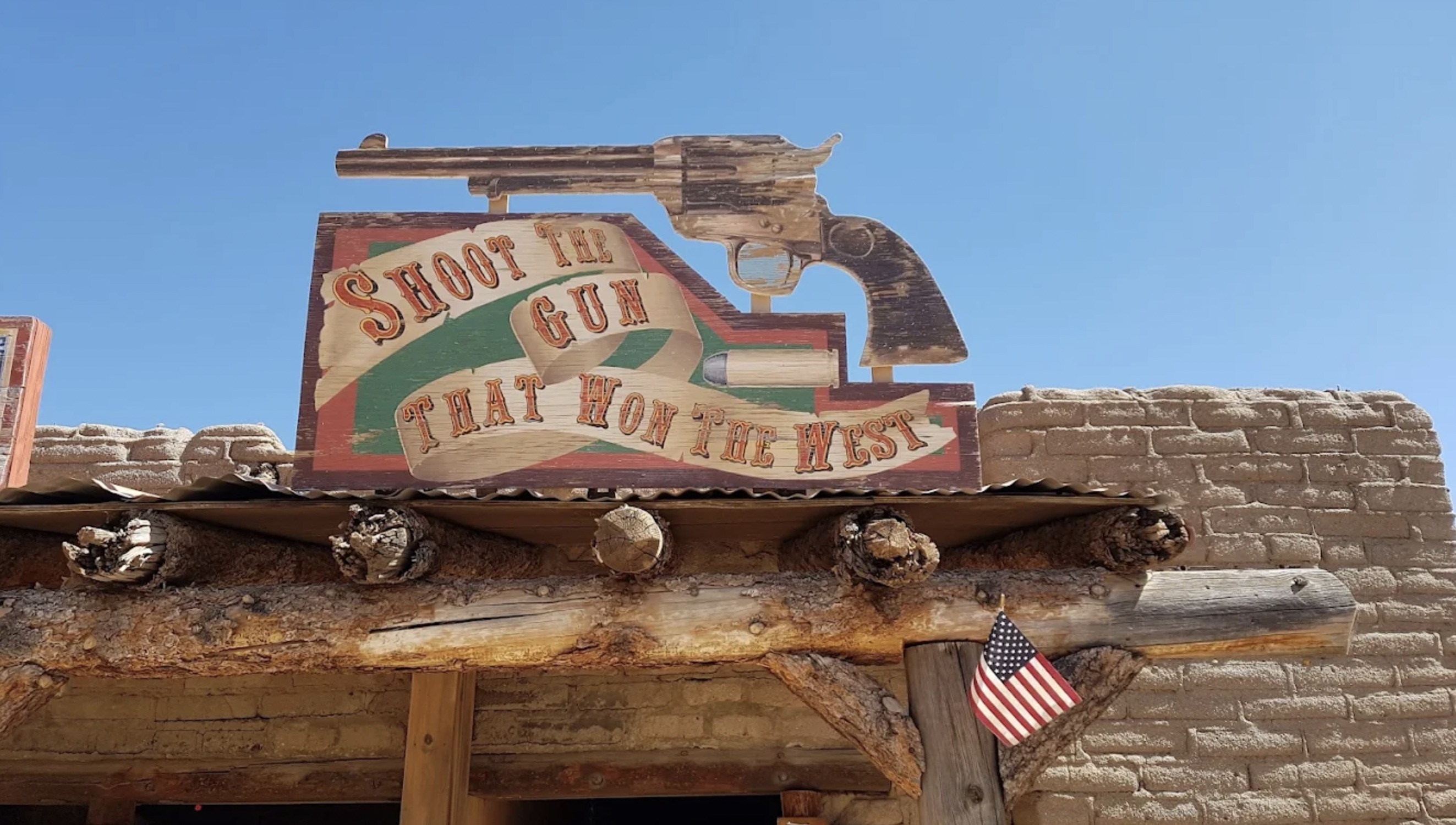 Billboard for a shooting game 