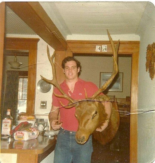 Dude and His Buck 