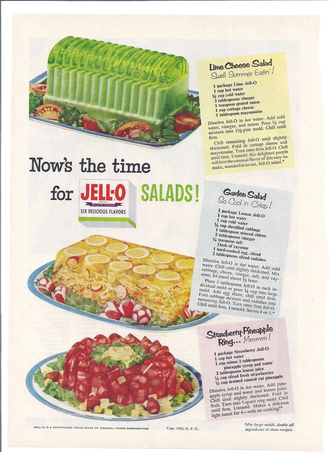 Jell-O Salads