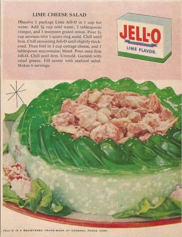 Lime Cheese Salad