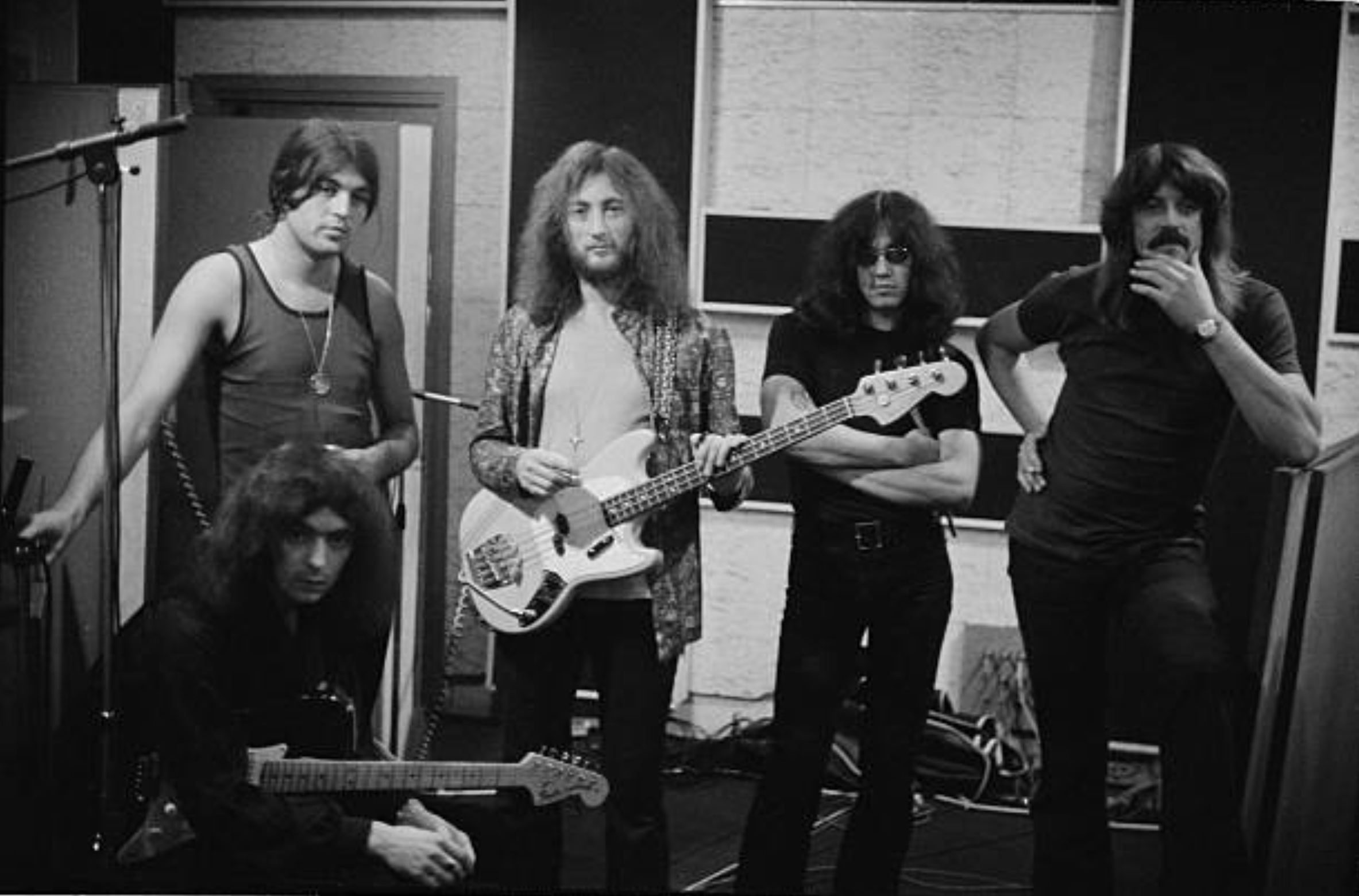 24 1970s Rock Legends In The Studio Making Hits