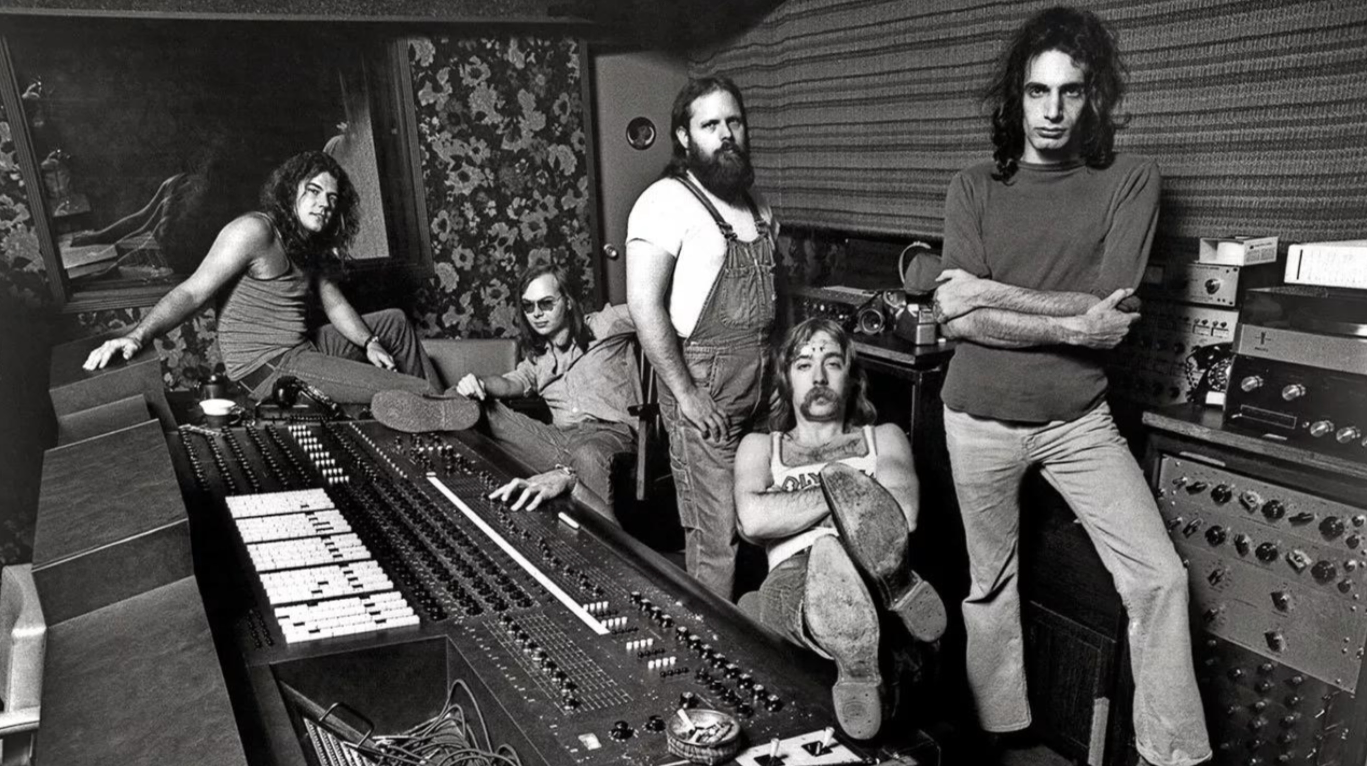 24 1970s Rock Legends In The Studio Making Hits