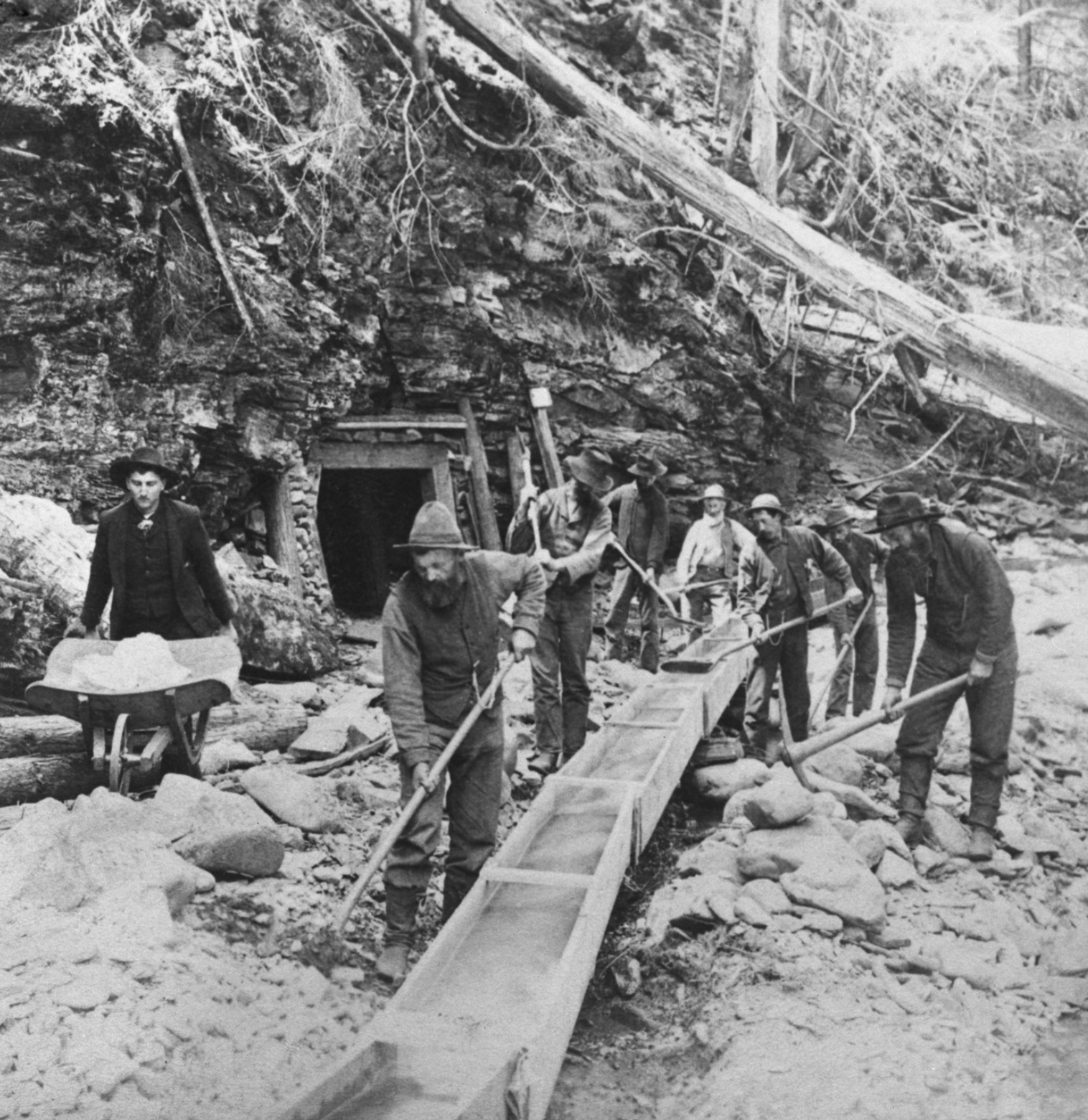 27 1800s Pics From The American Gold Rush