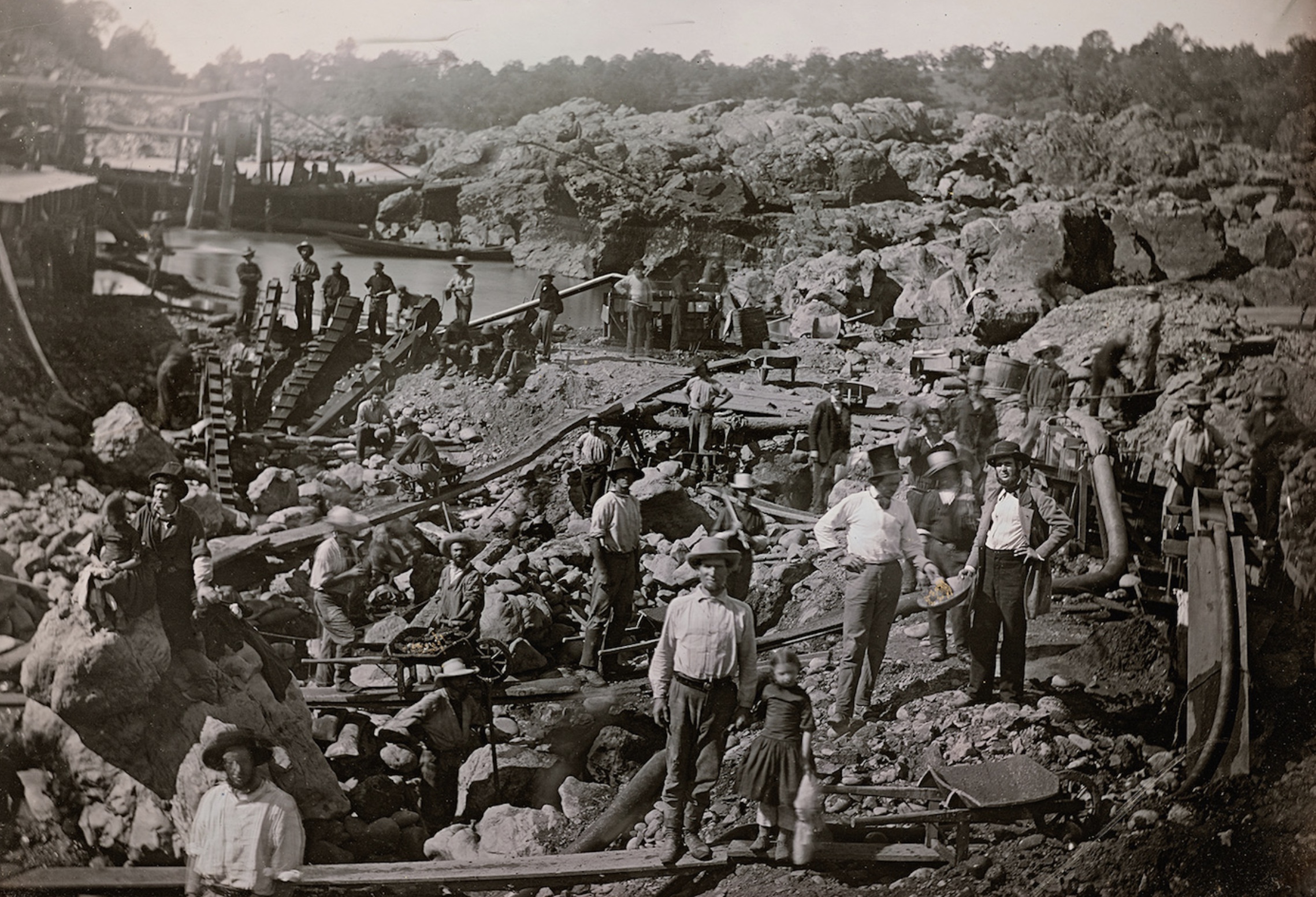 27 1800s Pics From The American Gold Rush