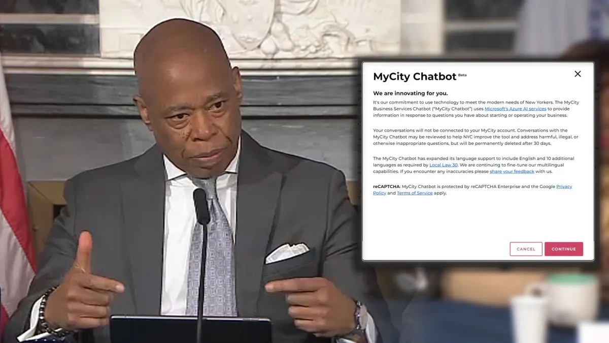 An NYC A.I. chatbot encouraged business owners to break the law.