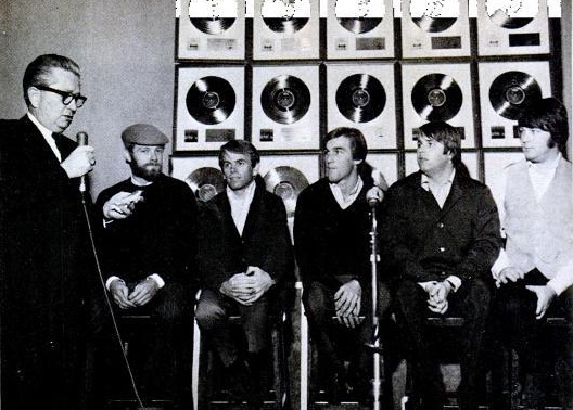 A Gold Record Sales Certification 