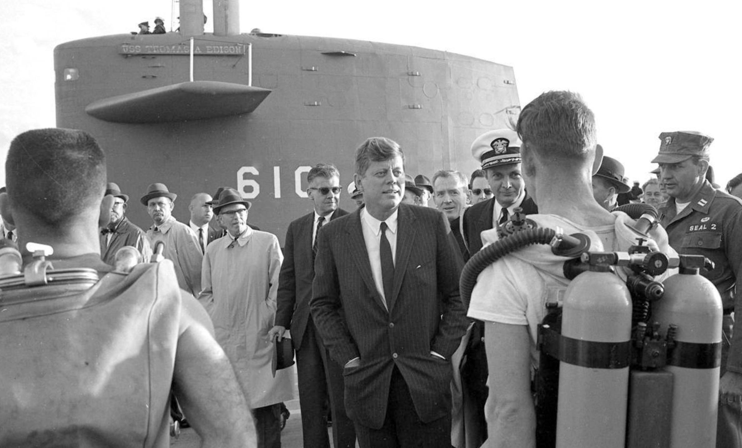 They exist thanks to JFK