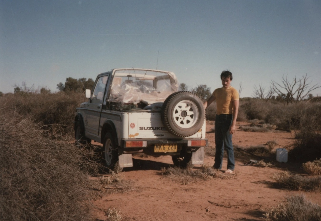 “My Dad and His Faithful Steed”