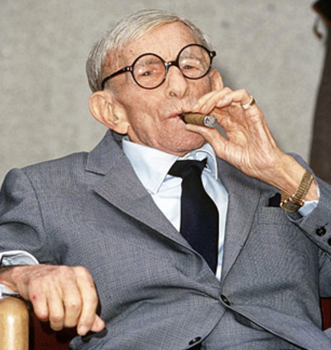 Kicking back in his twilight years 