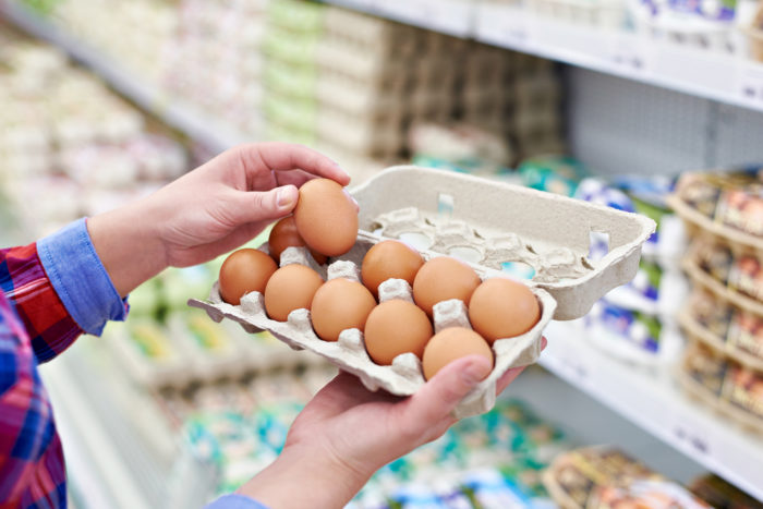 Walmart was sued over mislabelled eggs.