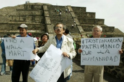 Walmart used bribes to build on Mayan Pyramids