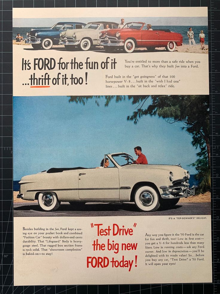 Test Drive a ‘50s Ford 