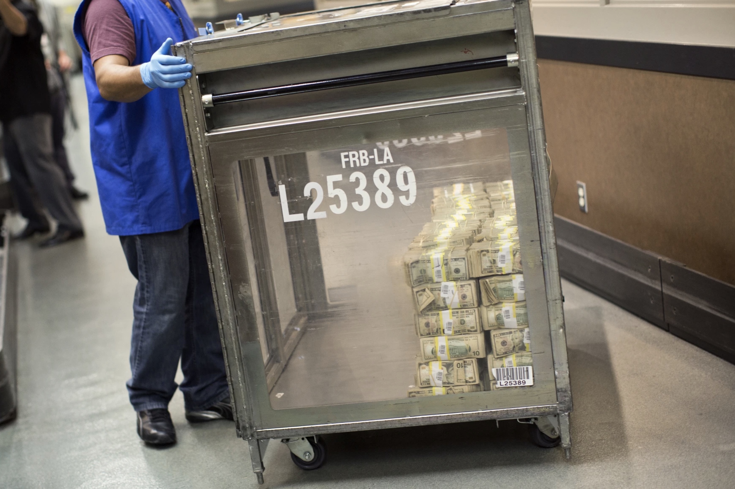 The Federal Reserve can order the destruction of currency