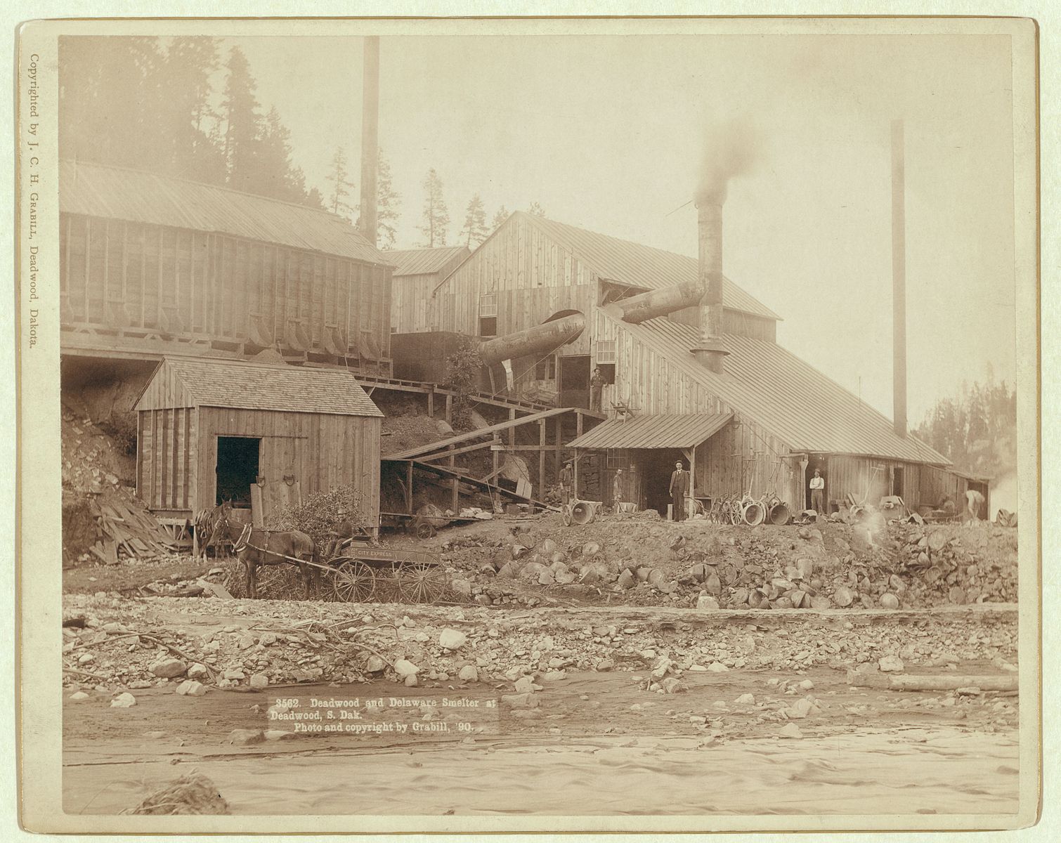 Deadwood and Delaware Smelter 