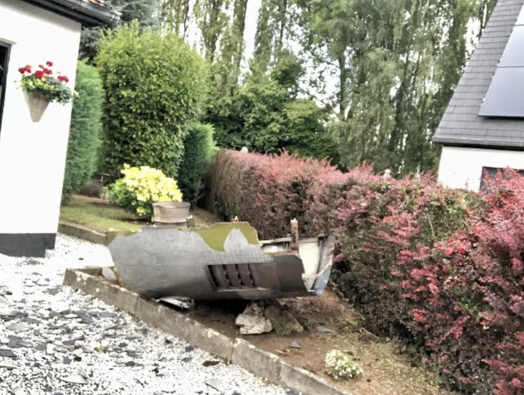 A plane lost part of its engine, and it was fine